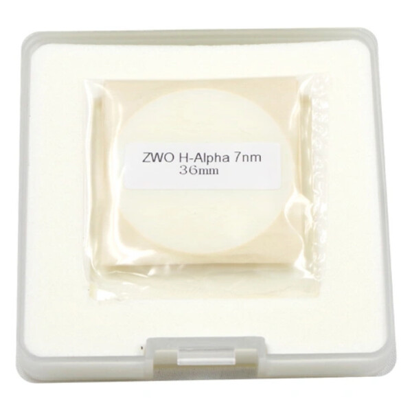 Filtre ZWO H-alpha 7nm 36mm