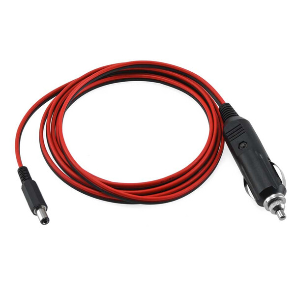 TS Optics Câbles d'alimentation 12 V, fiche creuse sur fiche allume-cigare