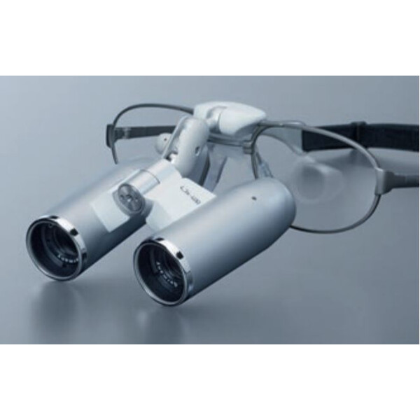 ZEISS Loupe binoculaire système optique K 3,5x/400 avec protection d'objectif pour loupe de tête EyeMag Pro