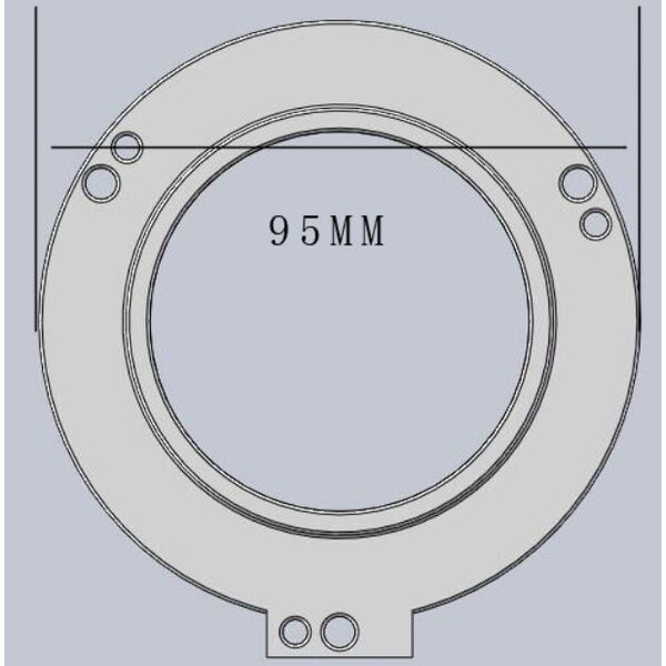 Artesky Adaptateur Skywatcher pour 2" UltraLight V3 OAZ