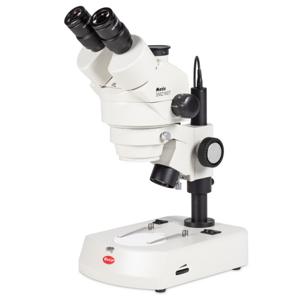 Motic Microscope Stereo Zoom SMZ-160-TLED, LED, 0,75x-4,5x