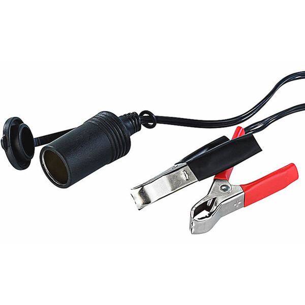 TS Optics Câbles d'alimentation, connecteur réseau de bord/pinces crocodiles 12V 8A