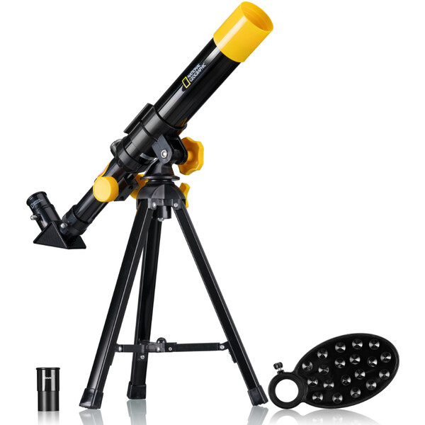 National Geographic Télescope pour enfants 40/400 avec support pour smartphone