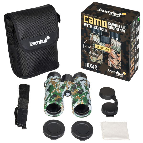 Jumelles Levenhuk 10x42 Camo Dots