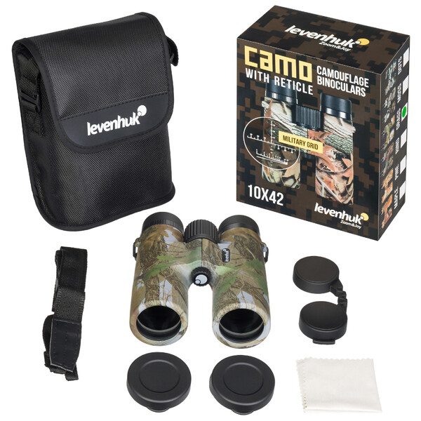 Jumelles Levenhuk 10x42 Camo Grass