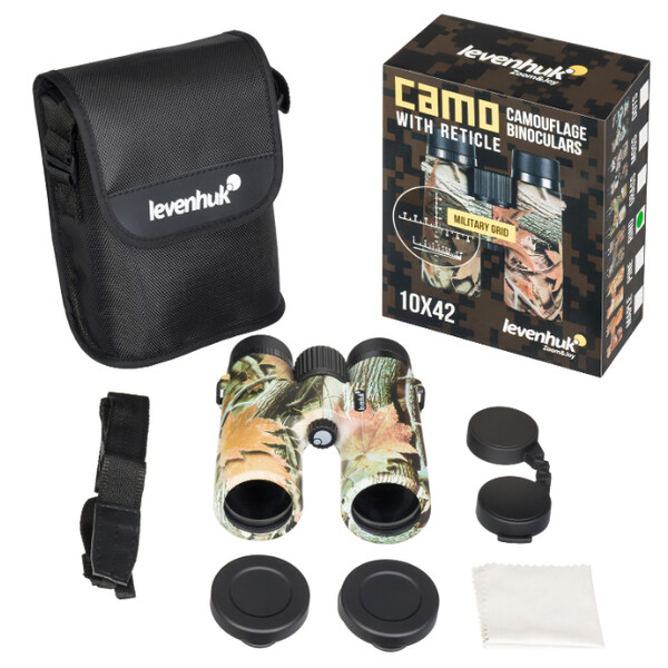 Jumelles Levenhuk 10x42 Camo Rind