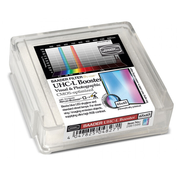 Filtre Baader UHC-L 65x65mm