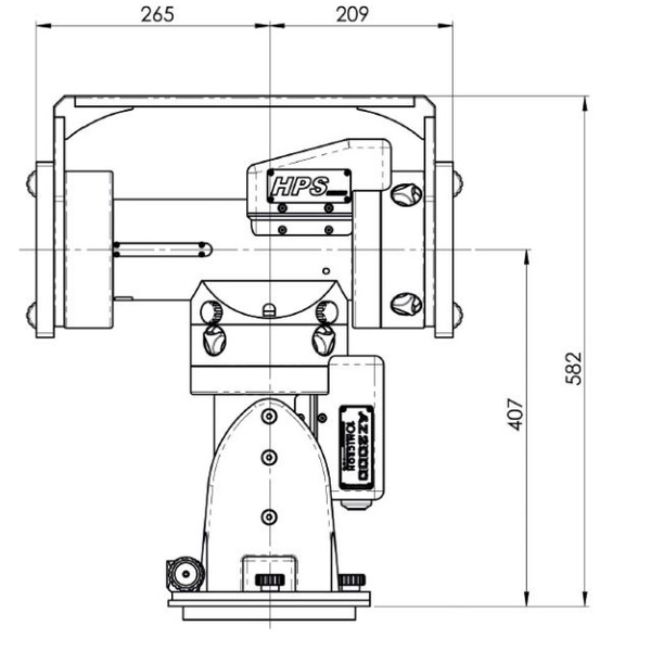 Monture 10 Micron AZ 2000 HPS Combi DT