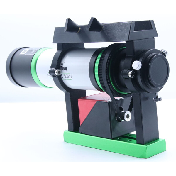 Astroprints Kit de montage du moteur EAF avec collier et support pour chercheur pour Skywatcher Evoguide 50ED