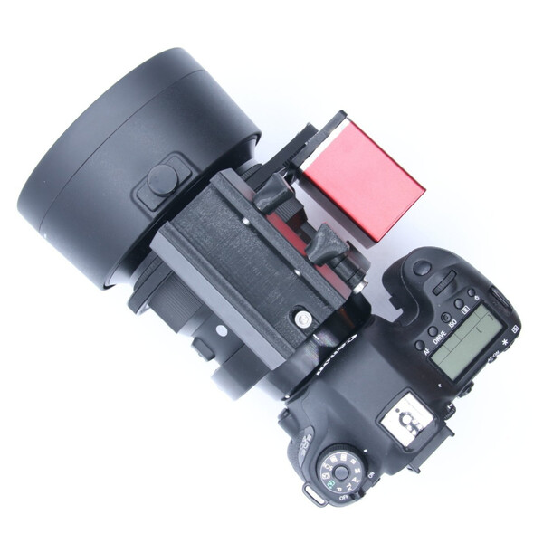 Astroprints Kit de montage du moteur EAF avec collier, rail et support pour chercheur pour objectif Sigma Art 105 mm