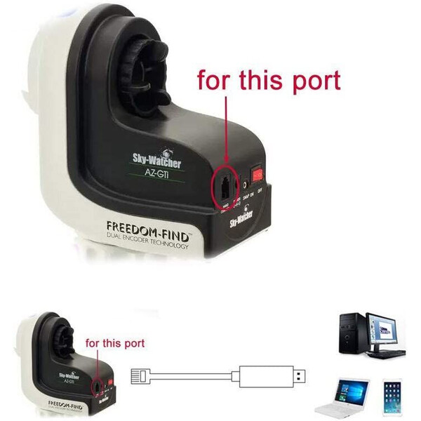 Ikarus Technologies Câble USB pour monture (AZ-GTi)