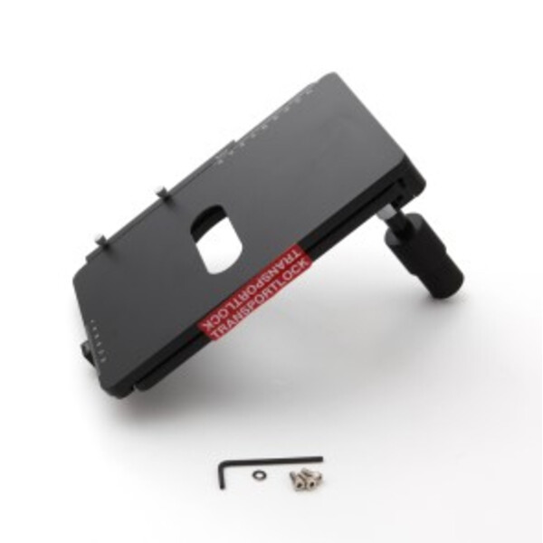 ZEISS Platine à chariot croisé 75x50 R, entraînement fixe ergonomique, avec revêtement anodisé dur