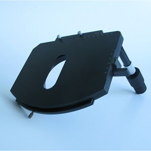 ZEISS Platine à chariot croisé 75x50/240° R avec revêtement anodisé dur