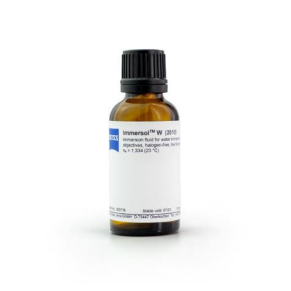 ZEISS Agent d'immersion Immersol W 2010, huileur 20 ml