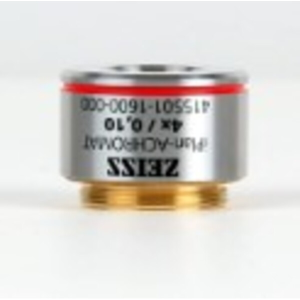ZEISS Objectifs iPlan-Achromat, PrimoStar 3, 4x/0,10 wd=30,7mm