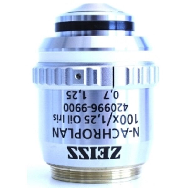 Objectif ZEISS Objektiv N-Achroplan 100x/1,25 Oil Iris wd=0,29mm