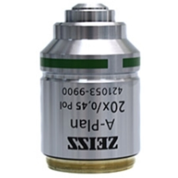 ZEISS Objectifs Plan A 20x/0,45 pôle wd=0,46mm