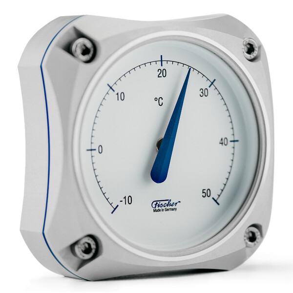 Station météo Fischer Thermomètre Cockpit Silver Edition
