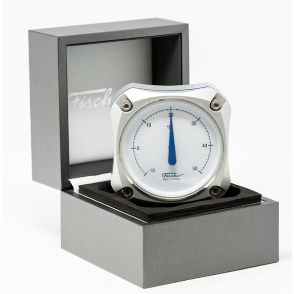 Station météo Fischer Thermomètre Cockpit Silver Edition