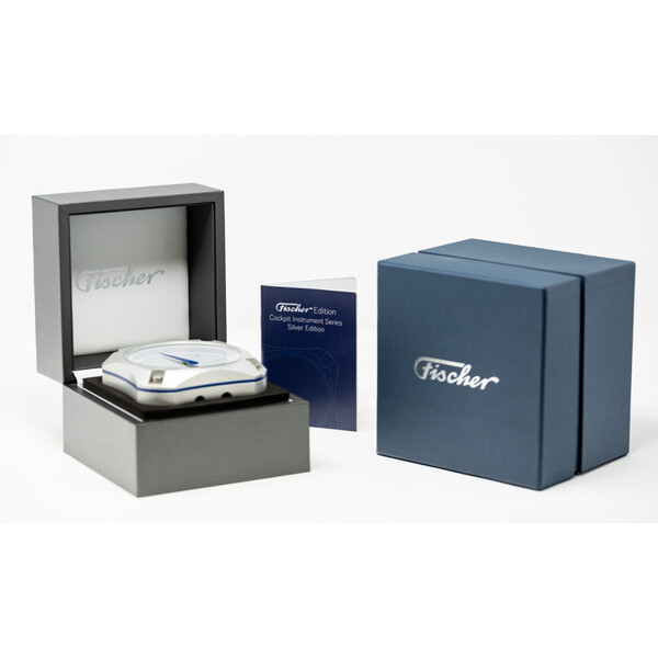 Fischer Horloge Cockpit Silver Edition
