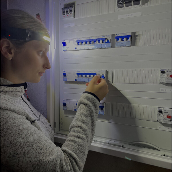 Lampe frontale TFA LUMATIC FREE COB-LED