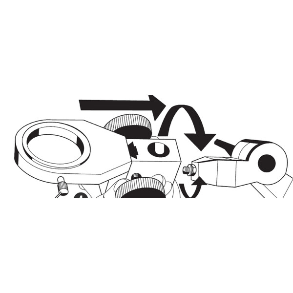 Eschenbach Support de tête pour statifs industriels (332631)