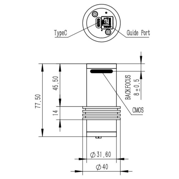 Caméra QHY Kamera 5III 678C Color