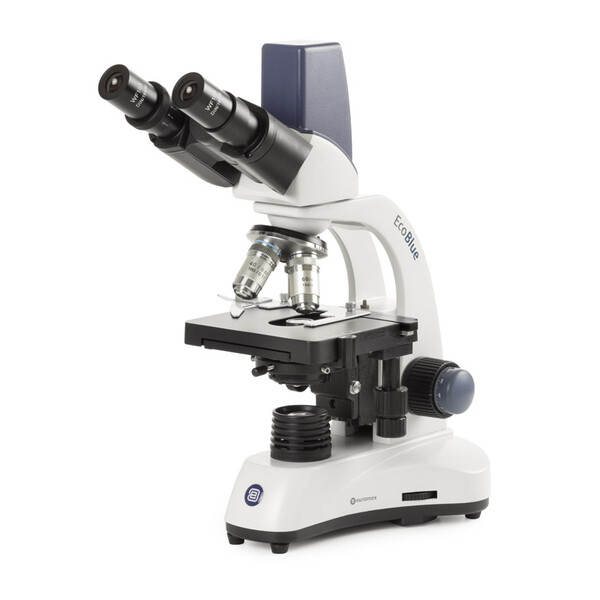 Microscope Euromex EC.1657, bino, digital, 40x-600x, DL, LED, 10x/18 mm, X-Y-Kreuztisch, 5 MP