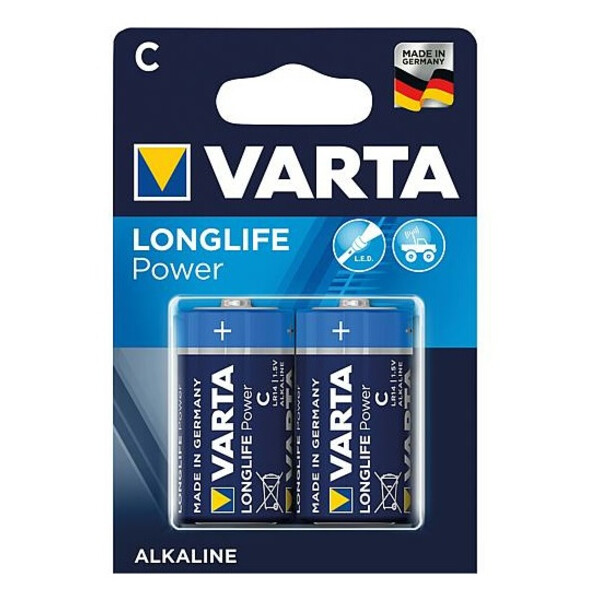 Varta Batteries C «Baby» Longlife Power