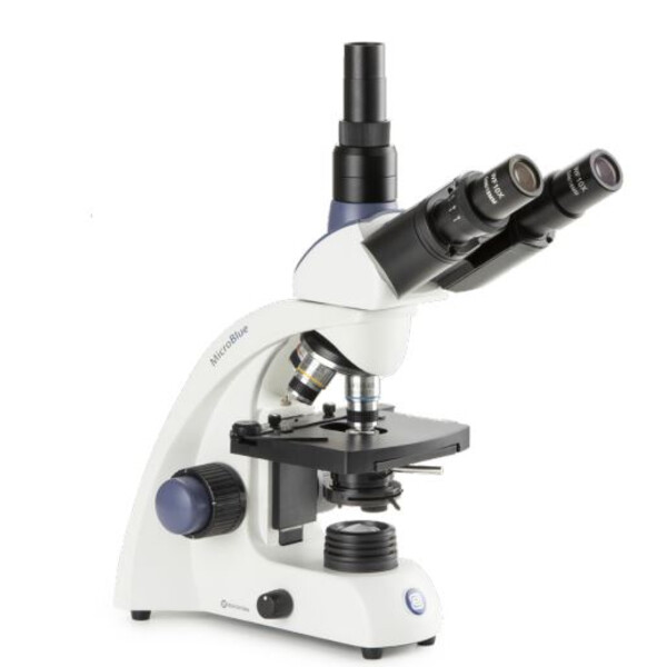 Microscope Euromex MB.1153, trino, DIN 160, achro, 40x-1000x, 10x/18, Dl, Akku, LED, 1W