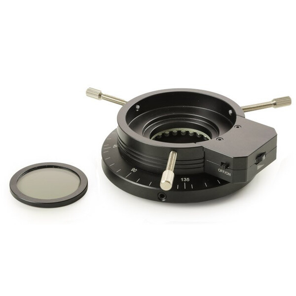 Euromex Ringlicht LE.1975, Polarisation, 16 LEDs