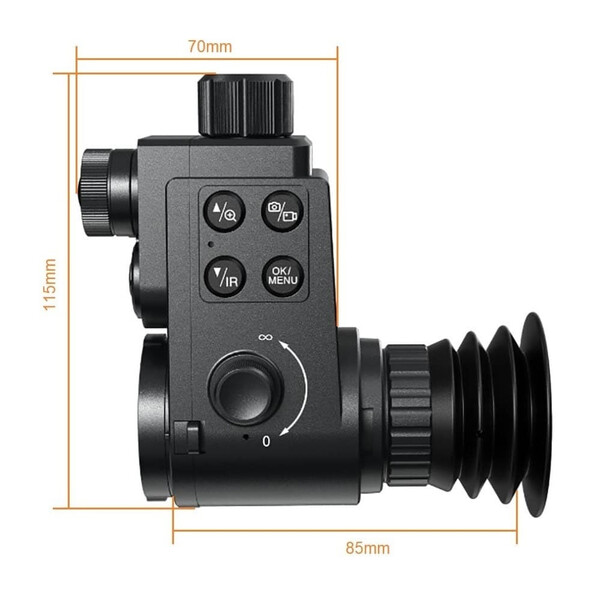 Vision nocturne Sytong HT-88-16mm/940nm/42mm Eyepiece German Edition