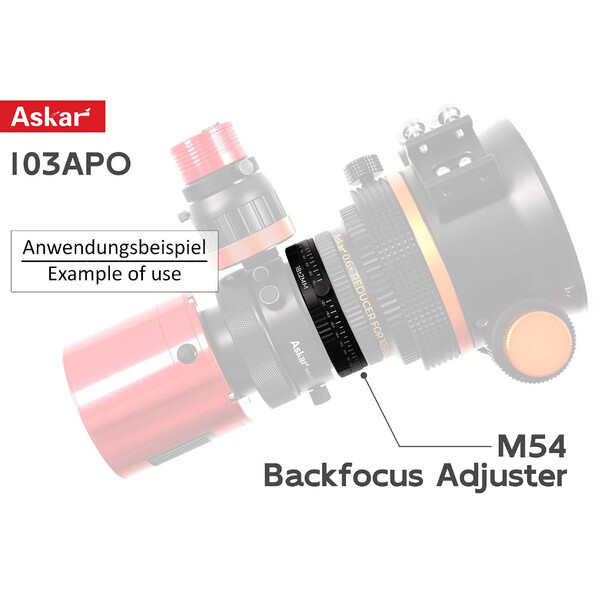 Askar Tubes d'extension Adapter M54/M48 16-20mm
