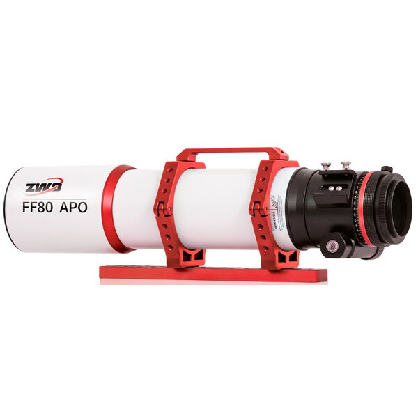 Télescope ZWO FF80 AP 80/600 Quadruplet avec AM3 et Carbon Pieds & Supports