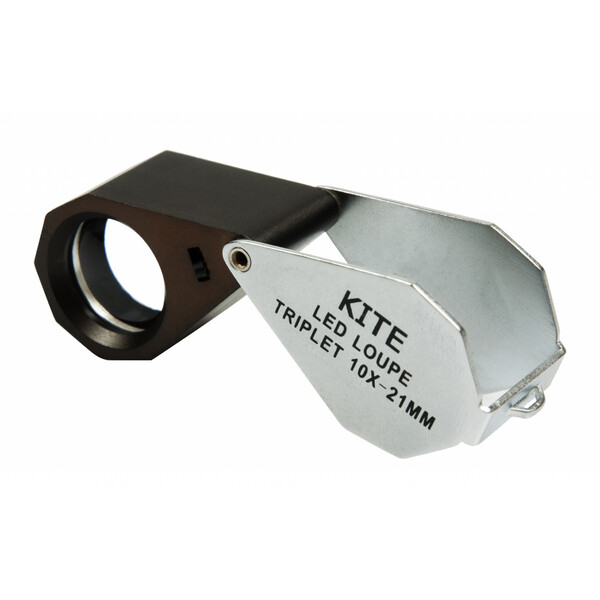 Loupe Kite Optics Triplet 10x LED