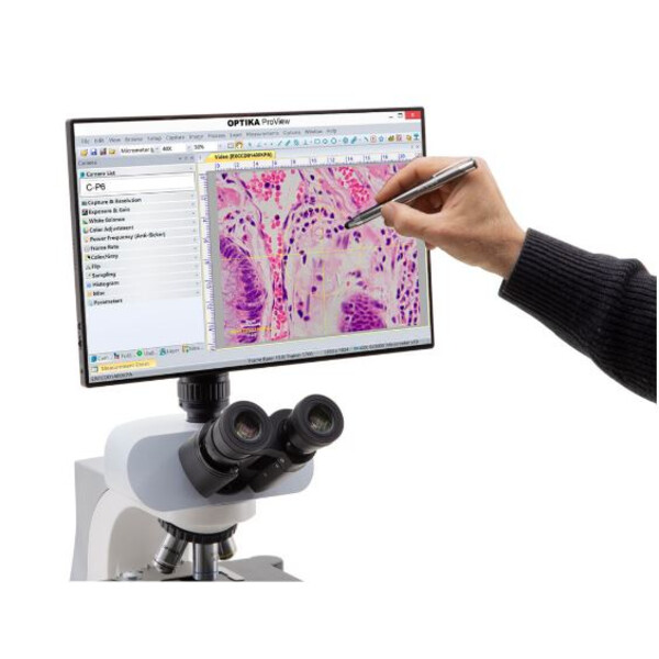 Caméra Optika TB-6PRO4K All-in-one 4K, Windows, 6.3 MP, 1/1.8", 2.4 µm, USB, 15.6" touch screen