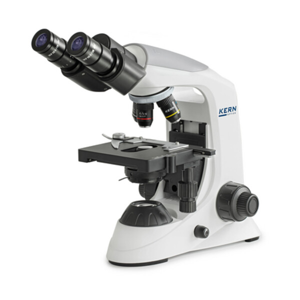 Kern Microscope Bino Achromat 4/10/40/100, HWF10x18, 3W LED, OBE 132