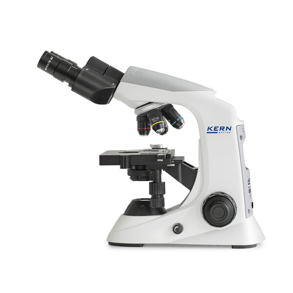 Kern Microscope Bino Achromat 4/10/40/100, HWF10x18, 3W LED, OBE 132