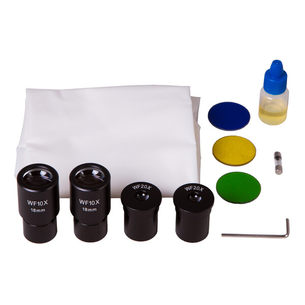 Microscope stéréoscopique Levenhuk 720B Bino 40-2000x LED