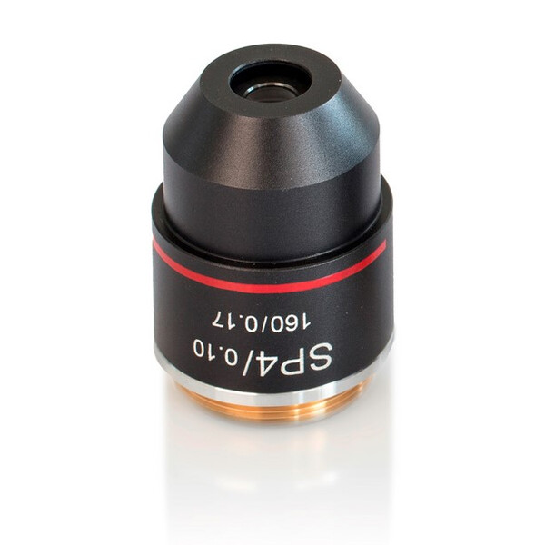 Kern Objectifs, OBB-A1562, e-plan, achro,  4x/0,1, w.d. 14,5mm, anti-fongique