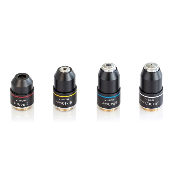 Kern Objectifs, OBB-A1562, e-plan, achro,  4x/0,1, w.d. 14,5mm, anti-fongique