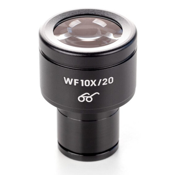 Kern Oculaire Ø 23,2 mm, OBB-A1618, HWF 10x/Ø20mm, avec échelle 0,1mm, point High-Eye, anti-fongique