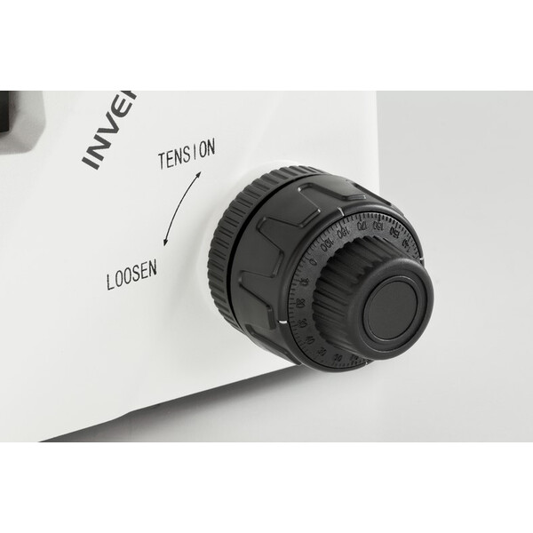 Microscope inversé Kern OCM 167, FL, PH, trino, Abbe-N.A.-0,3-Condenseur fixe, 10x-40x, Al, Dl, 5W LED