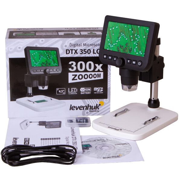 Microscope Levenhuk DTX 350 LCD 20-300x LED