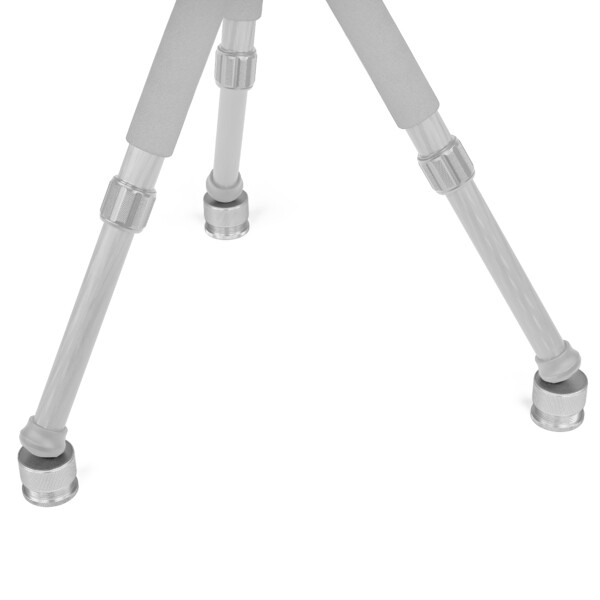 Omegon Pieds de trépied réglables en hauteur (par exemple pour le Seestar S50)