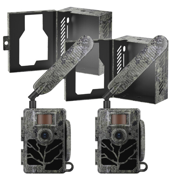 Appareil-photo spécial gibier ZEISS Set Secacam 5 & boîtier métallique (lot de 2)