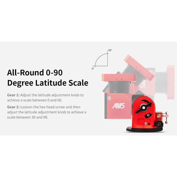 Monture ZWO AM5 N Harmonic Equatorial Mount
