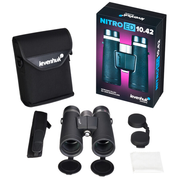 Jumelles Levenhuk Nitro ED 10x42