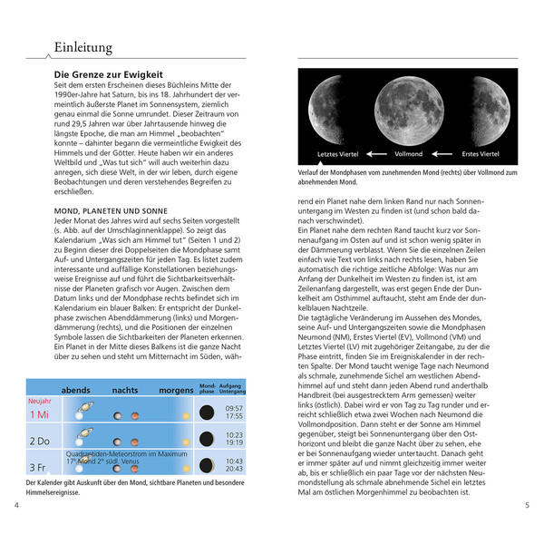 Almanach Kosmos Verlag Was tut sich am Himmel 2025