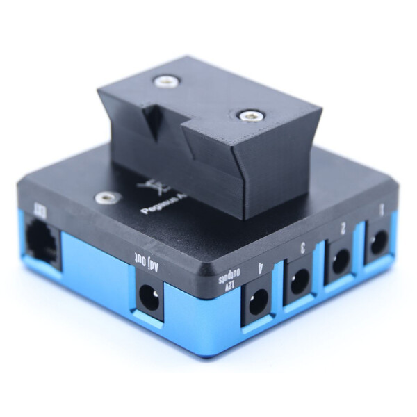 Astroprints Adapter pour Pegasus Astro Pocket Powerbox Micro sur support pour chercheur